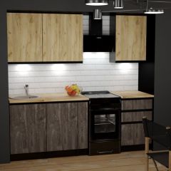 Кухонный гарнитур Адажио стандарт 1600 мм в Кургане - kurgan.mebel24.online | фото