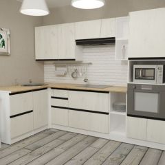 Кухонный гарнитур Амели мега прайм 1500х2700 мм в Кургане - kurgan.mebel24.online | фото