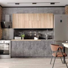 Кухонный гарнитур Асти-дуб сонома 1,8 в Кургане - kurgan.mebel24.online | фото