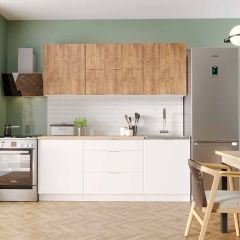 Кухонный гарнитур Асти-вайт 1,6 в Кургане - kurgan.mebel24.online | фото