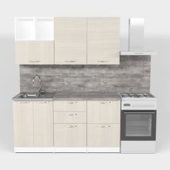 Кухонный гарнитур Лариса стандарт 4 1600 мм в Кургане - kurgan.mebel24.online | фото 3