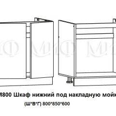 ЛИЗА-2 Кухонный гарнитур 2,0 Белый глянец холодный в Кургане - kurgan.mebel24.online | фото 6