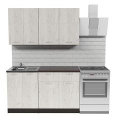 Кухонный гарнитур Лоретта медиум 1400 мм в Кургане - kurgan.mebel24.online | фото 3