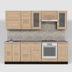 Кухонный гарнитур Ника базис 2400 в Кургане - kurgan.mebel24.online | фото 3