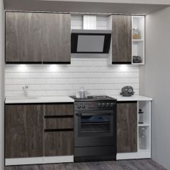 Кухонный гарнитур Ноктюрн медиум 1400 мм в Кургане - kurgan.mebel24.online | фото