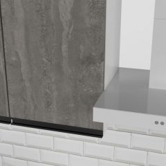 Кухонный гарнитур Ноктюрн медиум 1400 мм в Кургане - kurgan.mebel24.online | фото 9