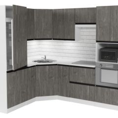 Кухонный гарнитур Ноктюрн оптима 1800х2400 мм в Кургане - kurgan.mebel24.online | фото 3