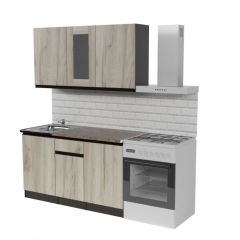 Кухонный гарнитур Равенна медиум 1400 мм в Кургане - kurgan.mebel24.online | фото 3