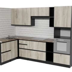 Кухонный гарнитур Равенна мега прайм 1500х2700 мм в Кургане - kurgan.mebel24.online | фото 3