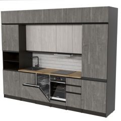Кухонный гарнитур Симфония люкс 3000 мм в Кургане - kurgan.mebel24.online | фото 3
