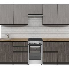 Кухонный гарнитур Симфония мега 2500 мм в Кургане - kurgan.mebel24.online | фото 3