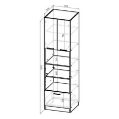 Кухонный гарнитур Симфония оптима 1800х2400 мм в Кургане - kurgan.mebel24.online | фото 12