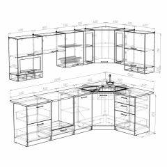 Кухонный гарнитур Симона гранд оптима 1500*2600 в Кургане - kurgan.mebel24.online | фото 3