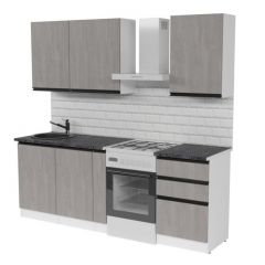 Кухонный гарнитур Сюита стандарт 1600 мм в Кургане - kurgan.mebel24.online | фото 4