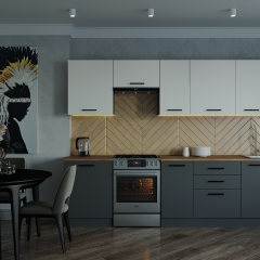 Кухонный гарнитур Вегас 3000 (Стол. 26мм) в Кургане - kurgan.mebel24.online | фото