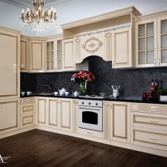 Кухонный гарнитур Верона (крем) модульная в Кургане - kurgan.mebel24.online | фото