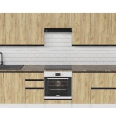 Кухонный гарнитур Янтарь экстра 3000 мм в Кургане - kurgan.mebel24.online | фото 3