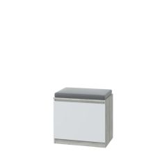 ЛОРИ Прихожая  (дуб серый/белый) в Кургане - kurgan.mebel24.online | фото 6