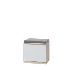 ЛОРИ Прихожая  (дуб сонома светлый/белый) в Кургане - kurgan.mebel24.online | фото 6