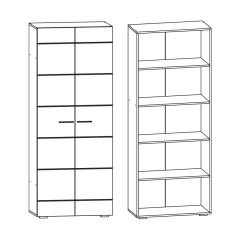 Модульная гостиная Фиеста (Венге/Белый глянец) в Кургане - kurgan.mebel24.online | фото 4
