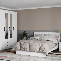 Модульная Спальня Асти (Белый) в Кургане - kurgan.mebel24.online | фото