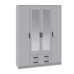 Модульная Спальня Асти (Белый) в Кургане - kurgan.mebel24.online | фото 5