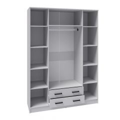 Модульная Спальня Асти (Белый) в Кургане - kurgan.mebel24.online | фото 6