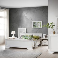 Модульная спальня KENTAKI (Белый) в Кургане - kurgan.mebel24.online | фото