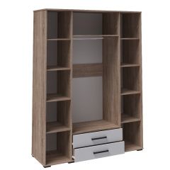 Модульная Спальня Соната (Белый/Дуб сонома) в Кургане - kurgan.mebel24.online | фото 6