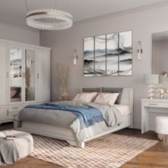 Модульная спальня STYLIUS (Лиственница сибирская) в Кургане - kurgan.mebel24.online | фото