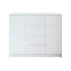 МОРИ МК 1200.4 Комод (белый) в Кургане - kurgan.mebel24.online | фото
