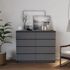 МОРИ МК 1200.8 Комод (графит) в Кургане - kurgan.mebel24.online | фото