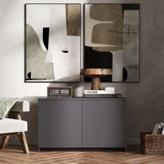 МОРИ МА 900.1 Антресоль/Тумба (графит) в Кургане - kurgan.mebel24.online | фото
