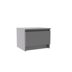 МОРИ ТПМ 400.1 Тумба прикроватная (графит) в Кургане - kurgan.mebel24.online | фото 2
