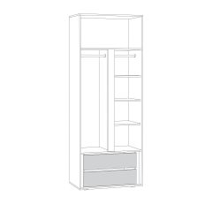Муссон спальня (модульная) в Кургане - kurgan.mebel24.online | фото 10