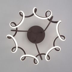 Накладной светильник Eurosvet Alstroemeria 90238/1 кофе в Кургане - kurgan.mebel24.online | фото 2