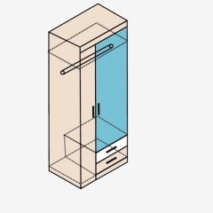 НИКА Н10з Шкаф для одежды в Кургане - kurgan.mebel24.online | фото 4