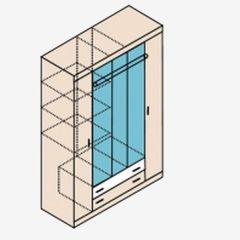 НИКА Н13 Шкаф для одежды в Кургане - kurgan.mebel24.online | фото 5