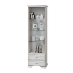 НИКОЛЬ Шкаф-витрина с 1 ст.дв. и 2 ящика в Кургане - kurgan.mebel24.online | фото 2