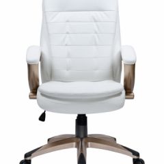 Офисное кресло для руководителей DOBRIN DONALD LMR-106B белый в Кургане - kurgan.mebel24.online | фото