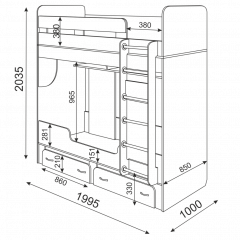 Подростковая ОСТИН (модульная) в Кургане - kurgan.mebel24.online | фото 66