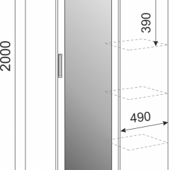 Подростковая Волкер (модульная) в Кургане - kurgan.mebel24.online | фото 8