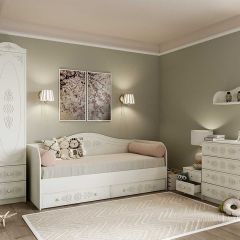 KI-KI ПЛД800.1 Полка (белый/белое дерево) в Кургане - kurgan.mebel24.online | фото 3