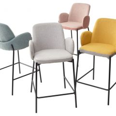 Полубарный стул NYX (H=65cm) VF113 светлая мята / VF115 серо-зеленый М-City в Кургане - kurgan.mebel24.online | фото 2