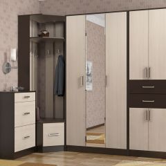Прихожая ДИАНА-4 сек №11 (Венге/Дуб молочный) в Кургане - kurgan.mebel24.online | фото 3