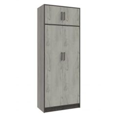 Прихожая ДИАНА-4 сек №3 (Ясень анкор/Дуб эльза) в Кургане - kurgan.mebel24.online | фото