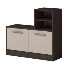 Прихожая Энтер Комод (Венге/Дуб молочный) в Кургане - kurgan.mebel24.online | фото