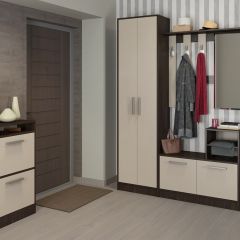 Прихожая Энтер (Венге/Дуб молочный) Комплектация 3 в Кургане - kurgan.mebel24.online | фото