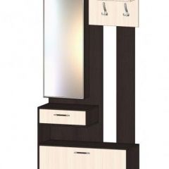 ИНФИНИТИ Прихожая (Модульная) Венге/Анкор светлый в Кургане - kurgan.mebel24.online | фото 2