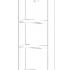 ИНФИНИТИ Прихожая (Секция с зеркалом + 2 шкафа-пенала) в Кургане - kurgan.mebel24.online | фото 10
